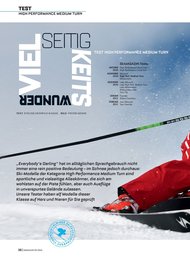 SkiMAGAZIN: Vielseitigkeitswunder (Ausgabe: 5)