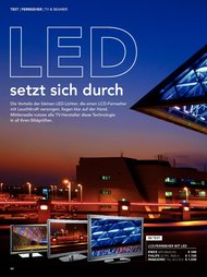 Video-HomeVision: LED setzt sich durch (Ausgabe: 7)