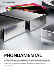 AUDIO/stereoplay: Phondamental (Ausgabe: 6)