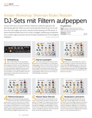 DJ Guide: DJ-Sets mit Filtern aufpeppen (Ausgabe: 1)