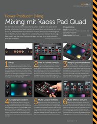 DJ Guide: Mixing mit Kaoss Pad Quad (Ausgabe: 1)