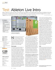 DJ Guide: Test: Ableton Live Intro (Ausgabe: 1)