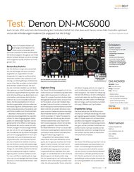DJ Guide: Test: Denon DN-MC6000 (Ausgabe: 1)