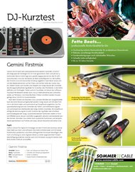 DJ Guide: DJ-Kurztest: Gemini Firstmix (Ausgabe: 1)