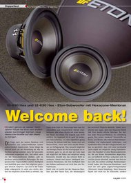CAR & HIFI: Welcome back! (Ausgabe: 4)