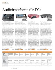 DJ Guide: Audiointerfaces für DJs (Ausgabe: 1)