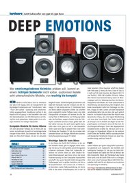 audiovision: Deep Emotions (Ausgabe: 7-8/2011)