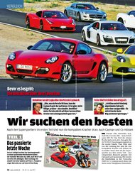 Auto Bild: Wir suchen den besten Sportwagen der Welt (Ausgabe: 25)