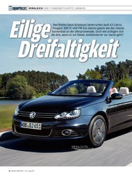 Auto Bild sportscars: Eilige Dreifaltigkeit (Ausgabe: 8)