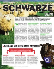 Computer Bild: Schwarze Schafe beim Datenschutz (Ausgabe: 5)