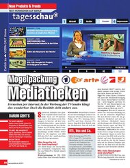 Audio Video Foto Bild: Mogelpackung Mediatheken (Ausgabe: 4)