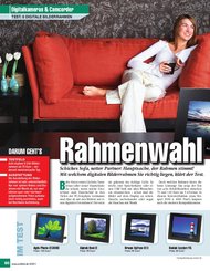 Audio Video Foto Bild: Rahmenwahl (Ausgabe: 3)