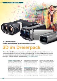 videofilmen: 3D im Dreierpack (Ausgabe: 5)