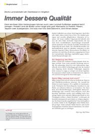 Laminat verlegen: Immer bessere Qualität (Ausgabe: 1)