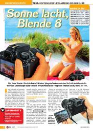 Computer Bild: Sonne lacht, Blende 8 (Ausgabe: 14)