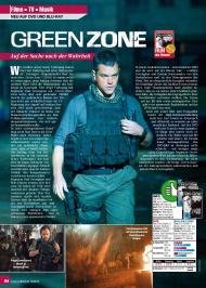 Audio Video Foto Bild: Green Zone (Ausgabe: 10)