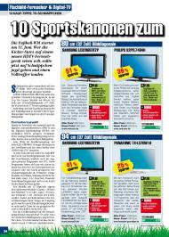 Audio Video Foto Bild: 10 Sportskanonen zum Schnäppchenpreis (Ausgabe: 6)