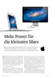 MyMac: Mehr Power für die kleinsten Macs (Ausgabe: 5)
