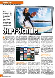 Audio Video Foto Bild: Surf-Schule (Ausgabe: 12)