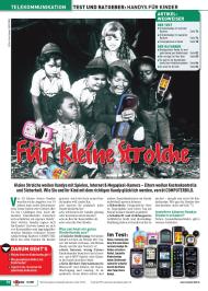 Computer Bild: „Für kleine Strolche“ - Handys, die als Kinderhandys verkauft werden können (Ausgabe: 16)