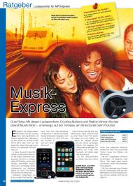 Audio Video Foto Bild: „Musik-Express“ - Weltempfänger und tragbare Radios (Ausgabe: 8)