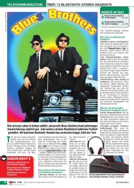 Computer Bild: „Blues Brothers“ - Bluetooth-Stereo-Headsets mit Ohr-/Kopfbügel (Ausgabe: 13)