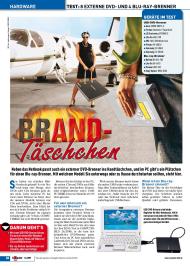 Computer Bild: „Brand-Täschchen“ - DVD-Brenner (USB) (Ausgabe: 14)