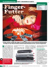 Computer Bild: Finger-Futter (Ausgabe: 11)