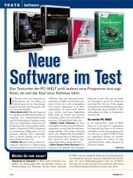 PC-WELT: Neue Software im Test (Ausgabe: 9)