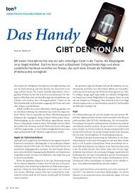 zoom: Das Handy gibt den Ton an (Ausgabe: 6)
