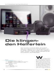 HiFi einsnull: Die klingenden Helferlein (Ausgabe: 5)