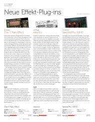 Beat: Neue Effekt-Plug-ins (Ausgabe: 12)