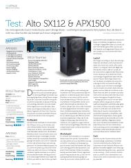 Beat: Test: Alto SX112 & APX1500 (Ausgabe: 12)