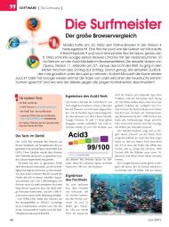 PC NEWS: Die Surfmeister - Der große Browservergleich (Ausgabe: 4)