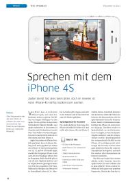 iPhoneWelt: Sprechen mit dem iPhone 4S (Ausgabe: 1)