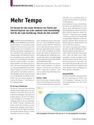 Internet Magazin: Mehr Tempo (Ausgabe: 11)