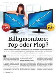 PCgo: Billigmonitore: Top oder Flop? (Ausgabe: 12)