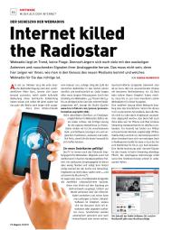 PC Magazin/PCgo: Internet killed the Radiostar (Ausgabe: 12)