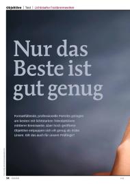 FOTOTEST: Nur das Beste ist gut genug (Ausgabe: Nr. 1 (Januar/Februar 2012))