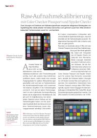 FineArtPrinter: Raw-Aufnahmekalibrierung (Ausgabe: 3)