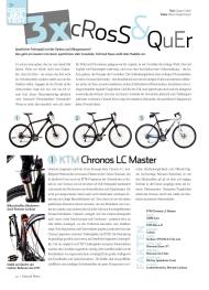 Fahrrad News: 3x Cross & Quer (Ausgabe: 3)