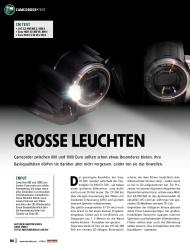 VIDEOAKTIV: Große Leuchten (Ausgabe: Sonderheft Camcorder Kaufberater 1/2012)