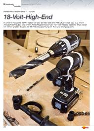 Heimwerker Praxis: 18-Volt-High-End (Ausgabe: 1/2012 (Januar/Februar))