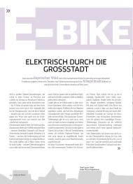 Fahrrad News: Elektrisch durch die Großstadt (Ausgabe: 2)