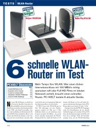 PC-WELT: 6 schnelle WLAN-Router im Test (Ausgabe: 2)
