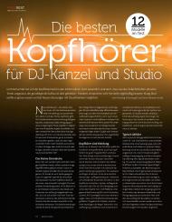 Beat: Die besten Kopfhörer für DJ-Kanzel und Studio (Ausgabe: 3)