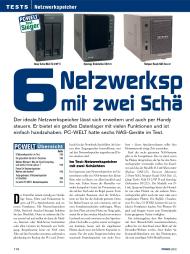 PC-WELT: 6 Netzwerkspeicher mit zwei Schächten im Test (Ausgabe: 3)