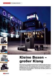 HiFi Test: Kleine Boxen - großer Klang (Ausgabe: 2/2012 (März/April))