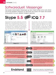 PC NEWS: Softwareduell: Messenger (Ausgabe: Nr. 3 (April/Mai 2012))