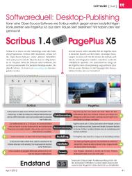 PC NEWS: Softwareduell: Desktop-Publishing (Ausgabe: Nr. 3 (April/Mai 2012))